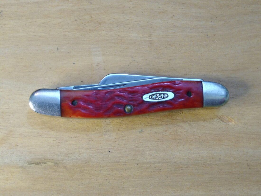 Vintage Case XX USA, Red Bone Handle DR6318 SS, 1989 3 Blade Stockman Pocket Knife [Used - Mint Cond.]

  ~ Sale Price: $69.49 ~

 nostalgiaknives.com/home/shop/vint… 
#knives #knifelife #outdoorlife #everydaycarry #pocketknife #knivesforsale #knifecollector