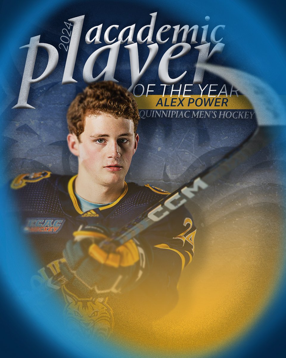 Our Academic Award winner: Alex Power! #BobcatNation x #NCAAHockey