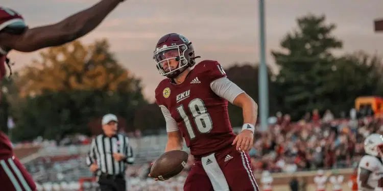 After a great spring game visit and conversations with @Maxwe11EKU & @coacharichman , I’m blessed to announce I have received an offer to play football @EKUFootball ! #BigE #EKU @coach_elderm @EaglesLifting @general_Powell1 @BradMaendler