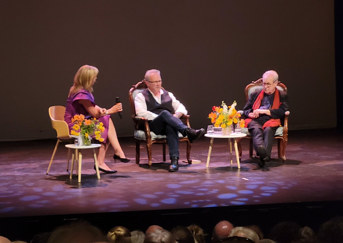 John Banville @THTG @CuirtFestival re possibilities and the university press: 'They used to be too academic - but they're breaking out. Yale University Press is doing well. Can access funding, don't have to rely on publishing best sellers & such. @yalepress @YaleBooks @CorkUP