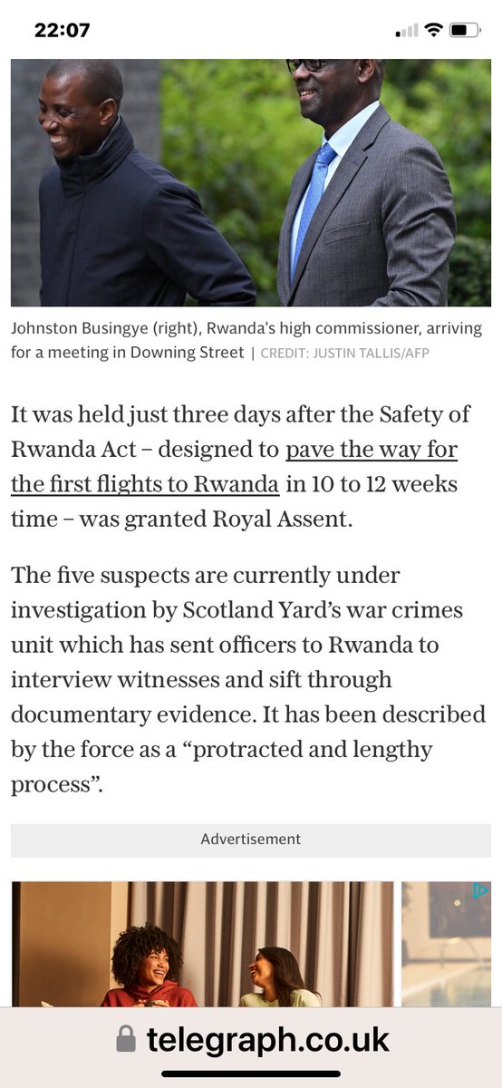 The question has to be why are they living here. Send them back. “Rwanda asks UK to extradite genocide suspects amid successful migrant deal”