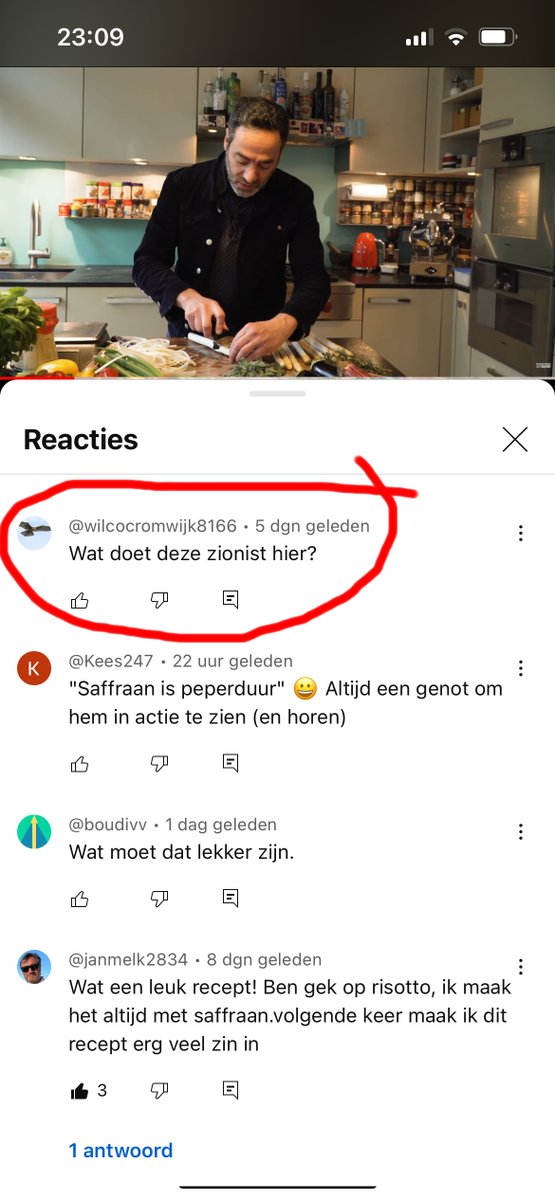 Ik maakte een witte asperge-risotto op YouTube