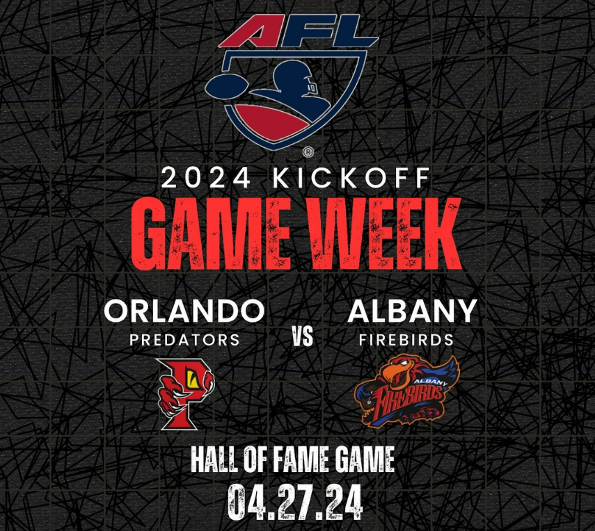 BREAKING! Looks like #HUMBL has consolidated 'Where to Watch @OfficialAFL Games for Week 1' on their platform. Go to: app.humbl.pro/p/aflweek1live for more details on the games tonight + tomorrow. @FirebirdsAFL vs @Predators_AFL is the Hall of Fame Game w/ kickoff at 8pm EST.