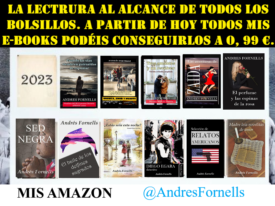 GRANDES OBRAS DE @AndresFornells✍️ amazon.es/dp/B09F1KP8M4/ amazon.es/dp/8418460954/ amazon.es/dp/B08GRNLLDD smarturl.it/solakindle amazon.es/dp/B07X2TTR3Z/ smarturl.it/DE1amazon?IQid… smarturl.it/RelatosAmerica… amazon.es/Madre-le%C3%AD amazon.es/dp/B09NDTYT amazon.es/dp/B07GV4WCGG👇👇👇