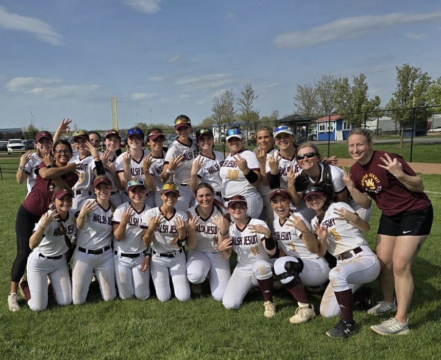 Walsh Jesuit Softball (@walshjesuitsb) on Twitter photo WJ Softball went 3-0 at the Prebis tourn, against 3 state ranked Division I teams.
After beating #9 Amherst 7-0 yesterday, we earned a tough 1-0 victory over #2 Anthony Wayne
Then beat #8 Brecksville 3-2.
Clutch hitting from <a href="/schmittz24/">Zoey Schmitt</a> + <a href="/ReneeBrown08/">Renee Brown</a>
Amazing job, ladies WJ Softball went 3-0 at the Prebis tourn, against 3 state ranked Division I teams.
After beating #9 Amherst 7-0 yesterday, we earned a tough 1-0 victory over #2 Anthony Wayne
Then beat #8 Brecksville 3-2.
Clutch hitting from <a href="/schmittz24/">Zoey Schmitt</a> + <a href="/ReneeBrown08/">Renee Brown</a>
Amazing job, ladies