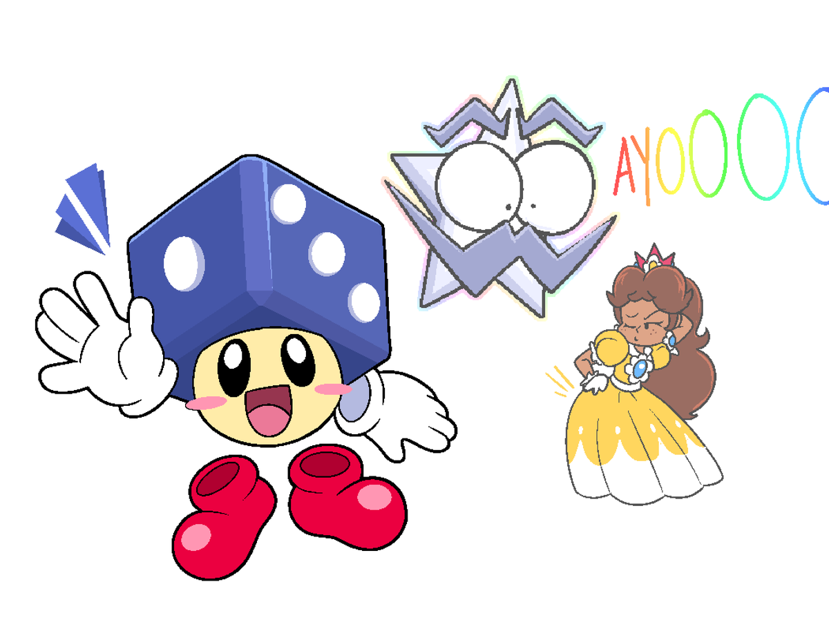 funnyhoohooman's tweet photo. Tumble [Mario Party 3] https://t.co/XZlcizOV2R