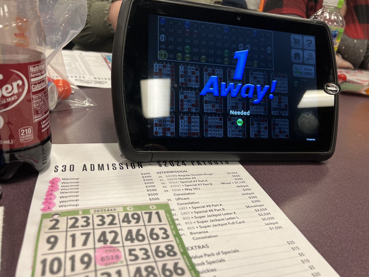 bingo @ foxwoods was RIGGED today