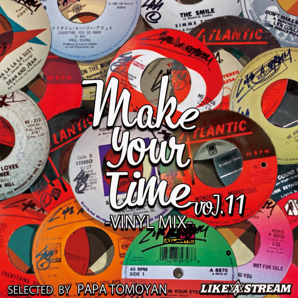 LAS_tomoyan's tweet photo. お待たせしました!
"MAKE YOUR TIME...vol.11"
5/1 soundcloudにて配信決定🆗
お楽しみに🏁
#make_your_time
#vinyl_mix
#soundcloud
#likeastream https://t.co/1AZqFDqd03