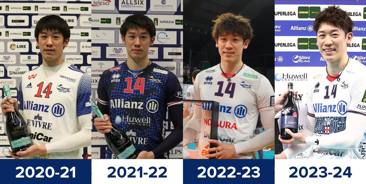 Yuki's 4 years with Milano 💙🤍