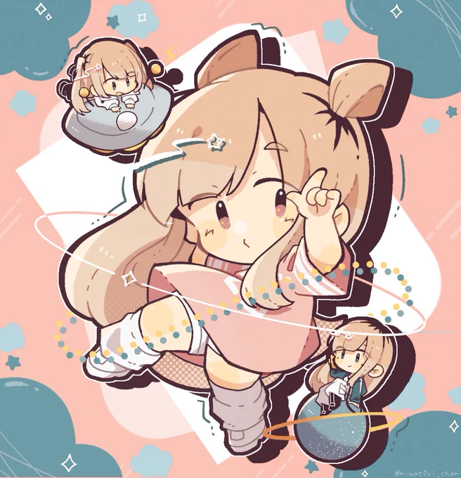 #ぽるし描いたよ ニコ超でお渡ししたお手紙に使った絵に加筆したやつ人生初ファンレターでめちゃくちゃ緊張したけど直接渡せて良かったし、ご本人めちゃくちゃかっこかわいくて一生の思い出になりました