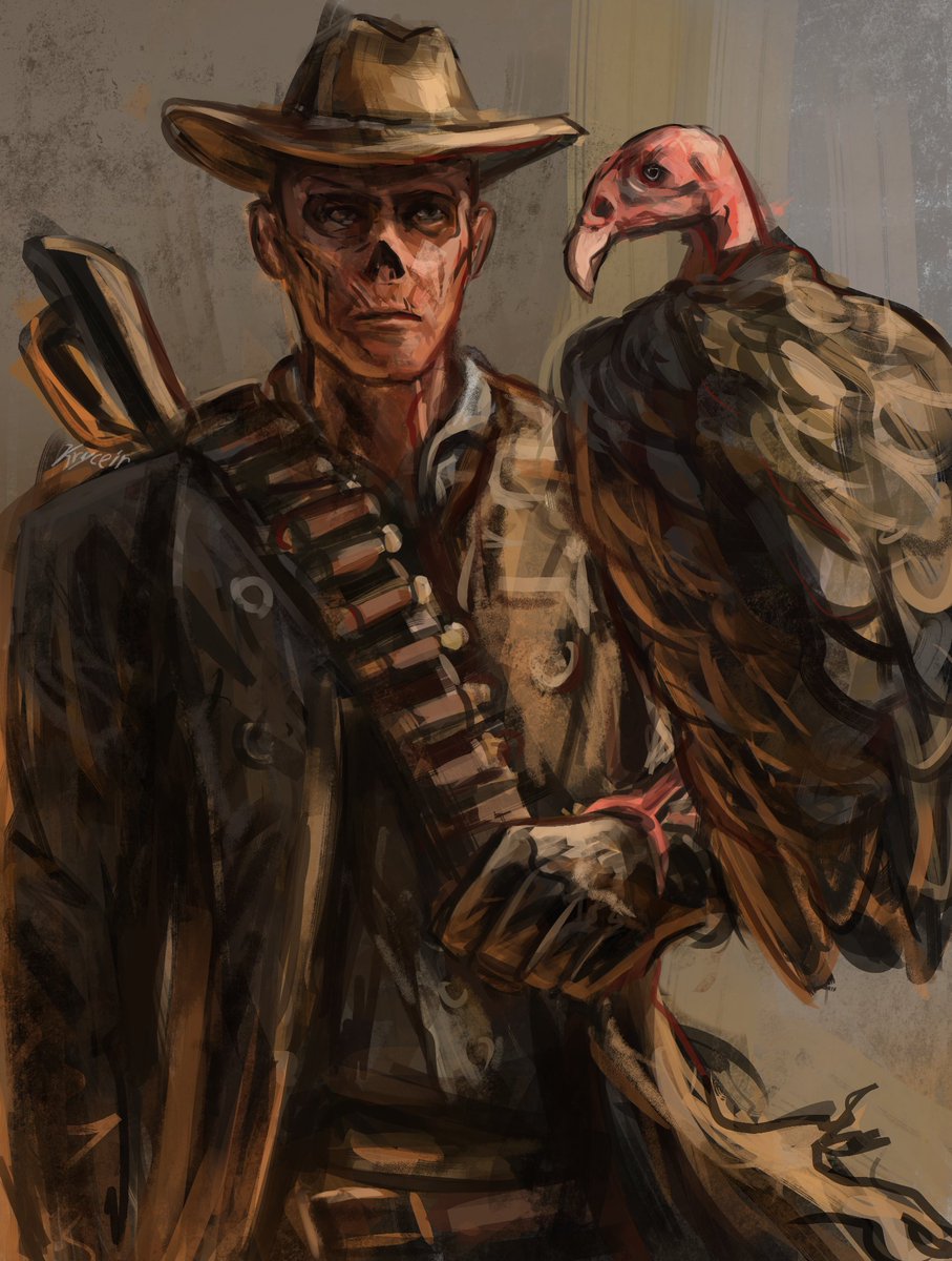 He reminds me of a turkey vulture
#Fallout #FalloutOnPrime