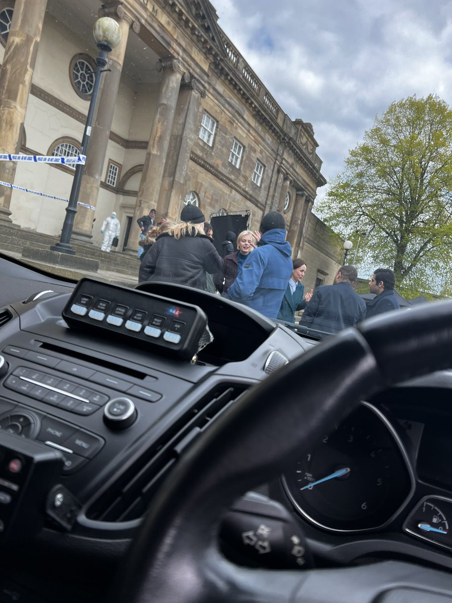 Cheeky trip to York today for filming #policelot there had been a murder