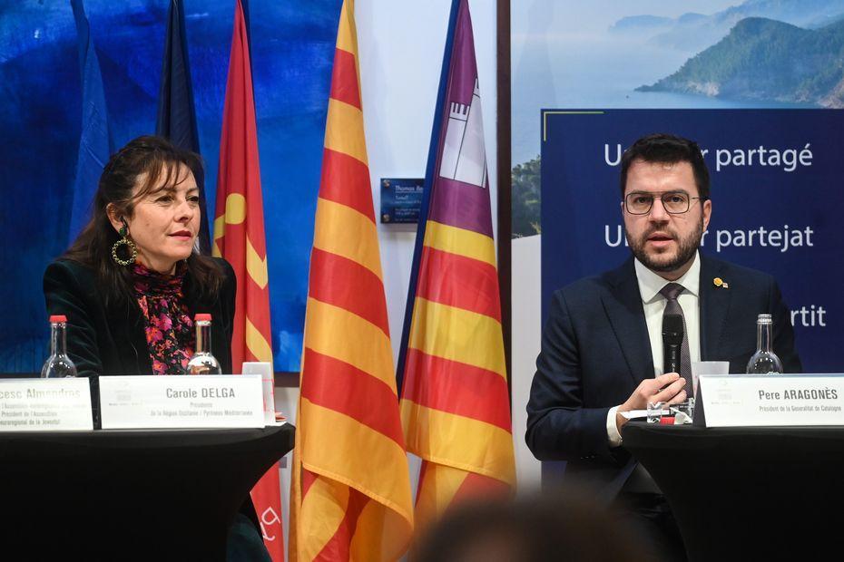 'Il faut renforcer la ligne entre Toulouse et Barcelone' : nouvel accord de coopération de l'Occitanie et la Catalogne en matière d'environnement et de transports france3-regions.francetvinfo.fr/occitanie/haut…