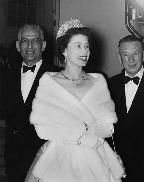 Queen Elizabeth II arrives at a luncheon given by the Governor of Peshawar during a Commonwealth visit to Pakistan, 4th February 1961. 

#QueenElizabethII