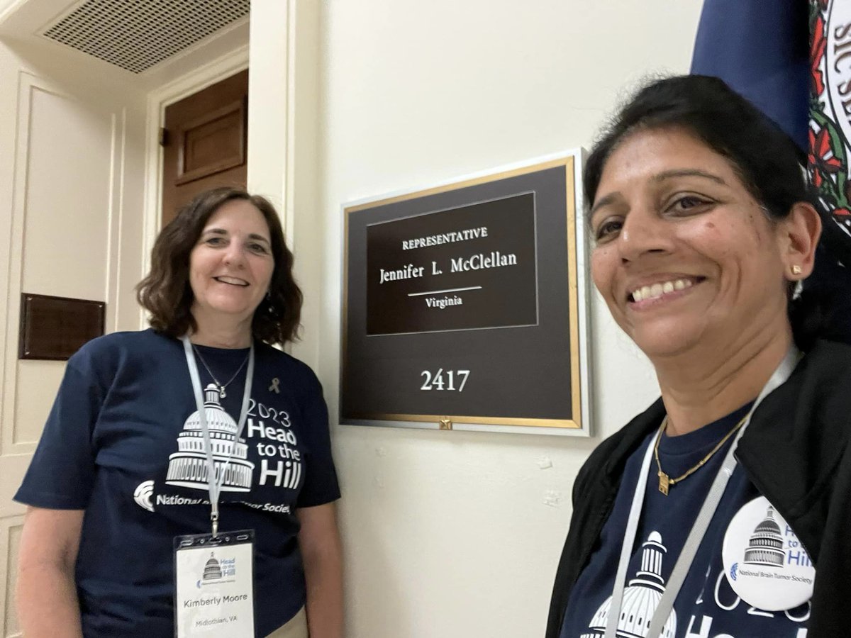 As we conclude #NationalVolunteerWeek, we are honored to name Jyothi Raghavan as a 2024 Advocate Champion Award recipient for her continued efforts to champion the needs of the #braintumor community on Capitol Hill in addition to fundraising for NBTS. #NVW