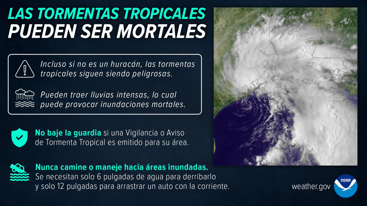 Hoy es el comienzo del Mes de Preparación para Huracanes en Carolina del Sur. Los ciclones tropicales pueden causar pérdidas de vidas y propiedades incluso lejos de la costa. Conozca más sobre los diferentes peligros que traen: weather.gov/safety/hurrica….