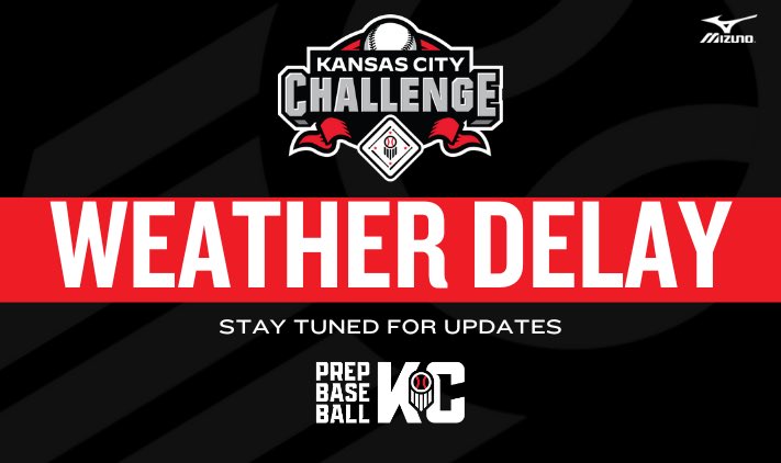 Creekside Baseball Park and Homefield Baseball Complex are both under lightning delays. We will be monitoring the forecast and give everybody an updated schedule as soon as we have it ready.