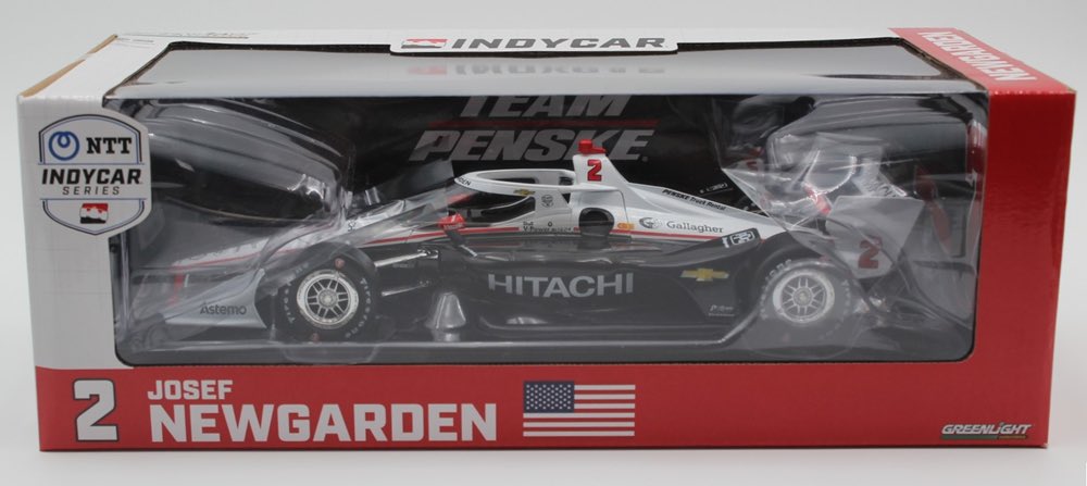 NEW: @josefnewgarden 2024 Hitachi 1/18 Indycar! Use code DFans for $6 off shipping per order over $30! circlebdiecast.com/josef-newgarde…