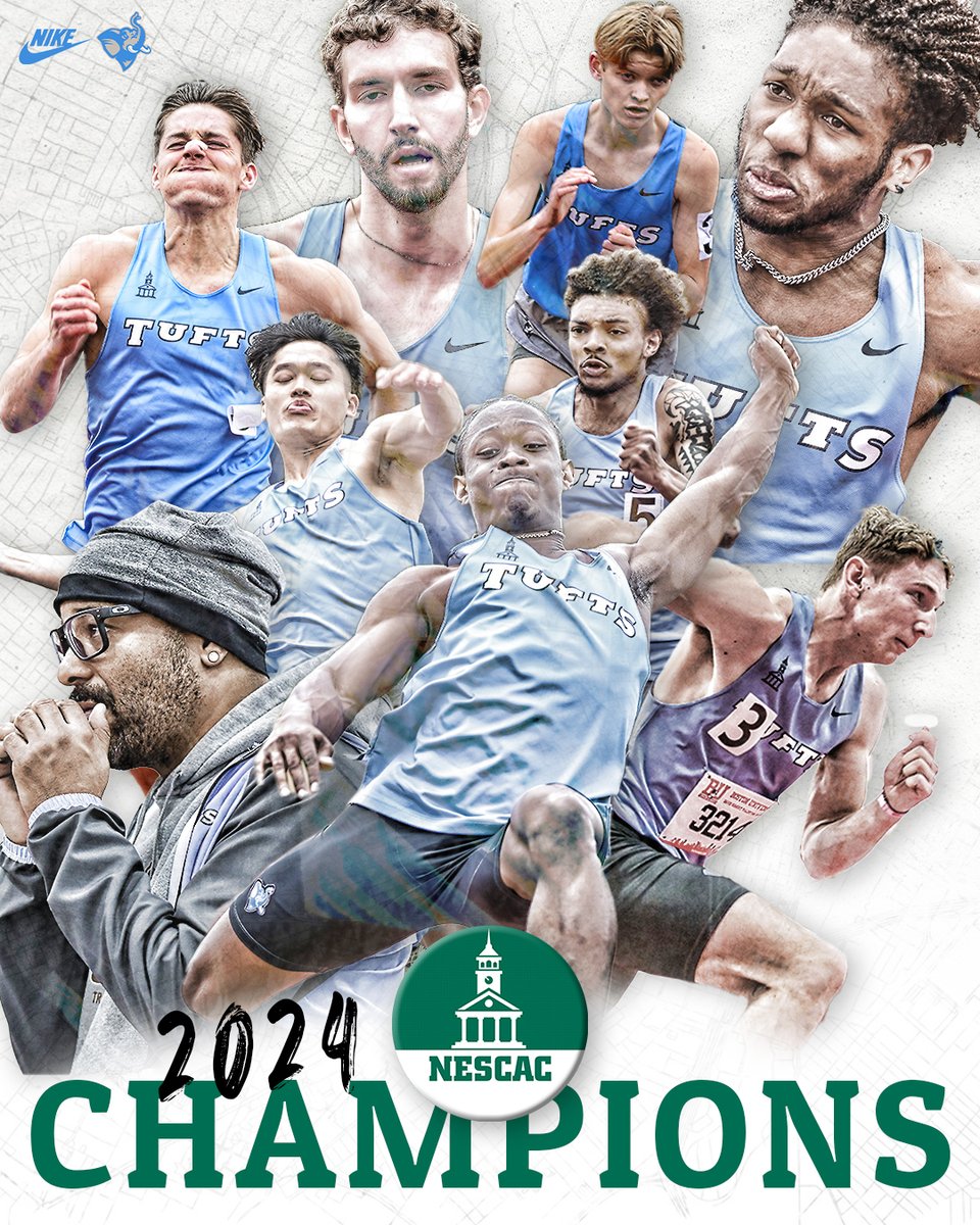 MTRACK | THREE IN A ROW!!!!

That's BACK-TO-BACK-TO-BACK NESCAC TITLES FOR #TuftsMTF! Congratulations for the guys, as they outlast Amherst by 22 points for the title! Let's hang another banner guys!

#JumboPride // #GoJumbos // #d3track