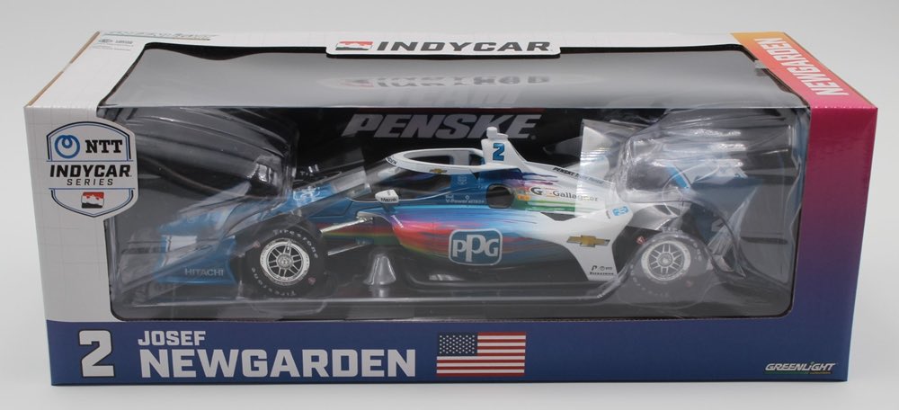 NEW: @josefnewgarden 2024 PPG 1/18 Indycar! Use code DFans for $6 off shipping per order over $30! circlebdiecast.com/josef-newgarde…