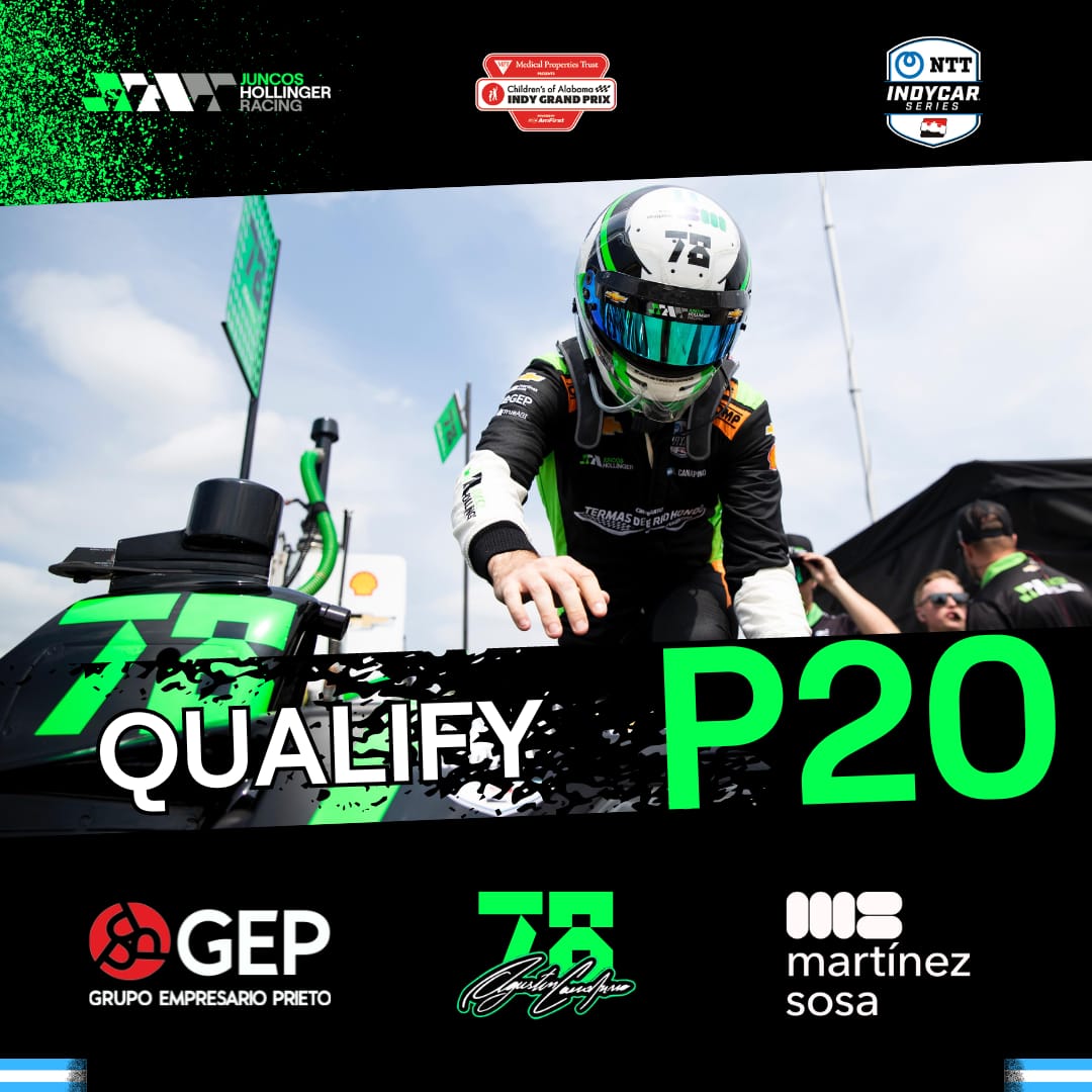 ✅️ Largamos P20 mañana, en una Clasificación que el auto no se sintió bien. Estuvimos mejor en los entrenamientos, pero viene siendo un fin de semana donde no estuve nunca cómodo con el #78. Mañana intentaremos hacer una buena Carrera en un durisimo Barber a 90 vueltas!! 🥵