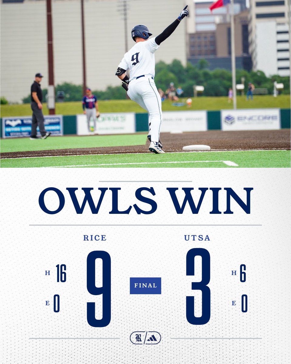 Make it 5⃣ in a row for the Owls! #GoOwls👐
