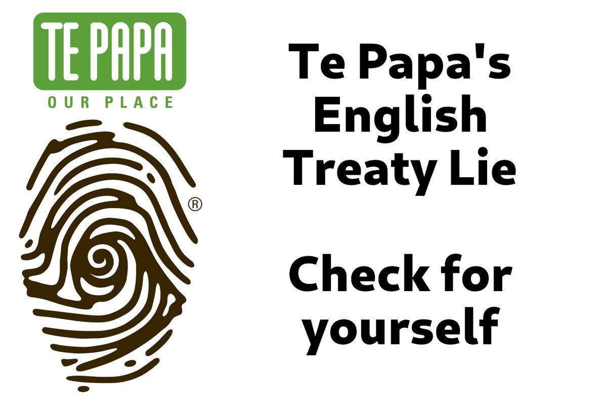 Why is Te Papa using the Waitangi Tribunal version of the Treaty instead of the legal English version?

On Te Papa's new web page it says 'official English version' because it is not the legal English version. It is the Waitangi Tribunal version that was written by Captain