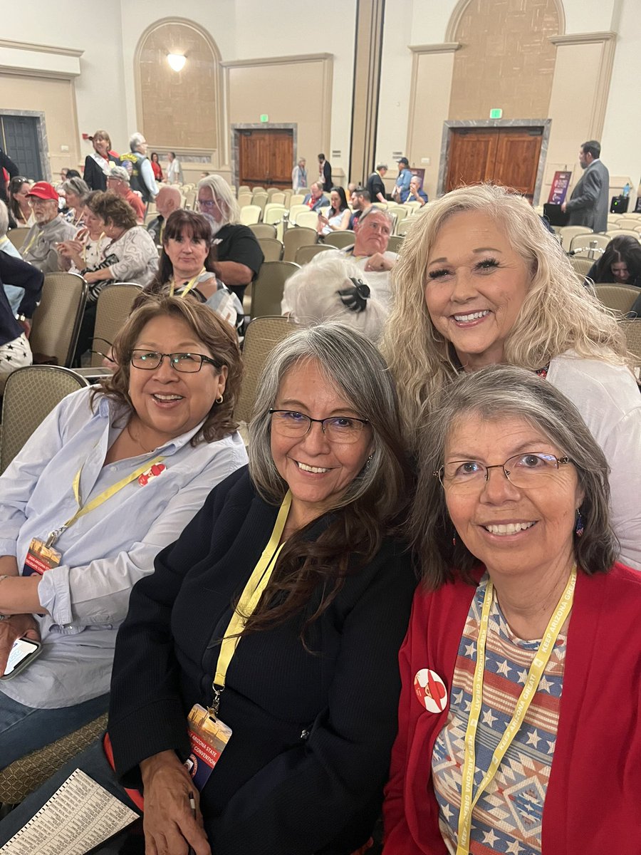 These women are work horses in N #Arizona!  ❤️🌵🇺🇸. @GopNavajo ‼️ #Trump2024 #freedomfighters #precinctstrategy love Sandee McKinlay! @AZGOP