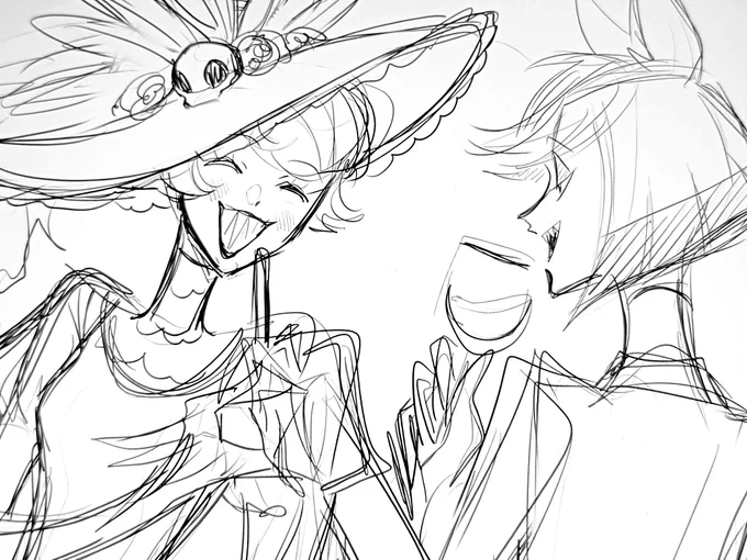 I've never sketched something so quickly in my life lol Rosie is so cute 