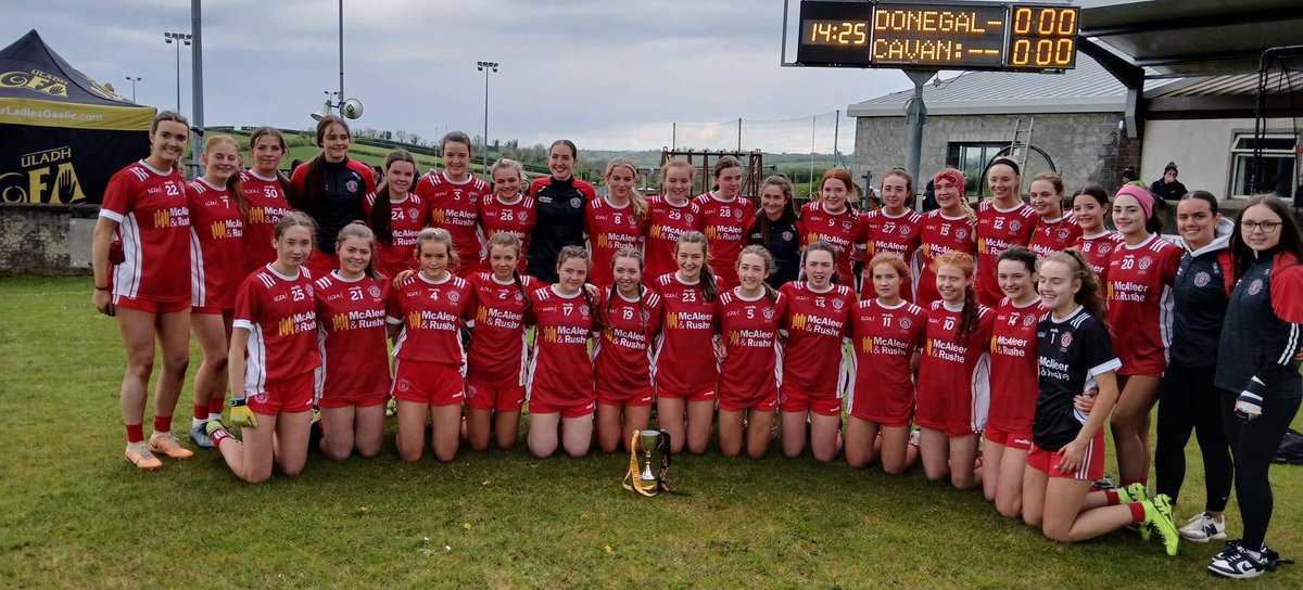 Huge congratulations to Bree, Gail and Tyrone Minors who won the Ulster Minor Championship Gold Final today defeating Monaghan 8.04 to 4.12. Well done!