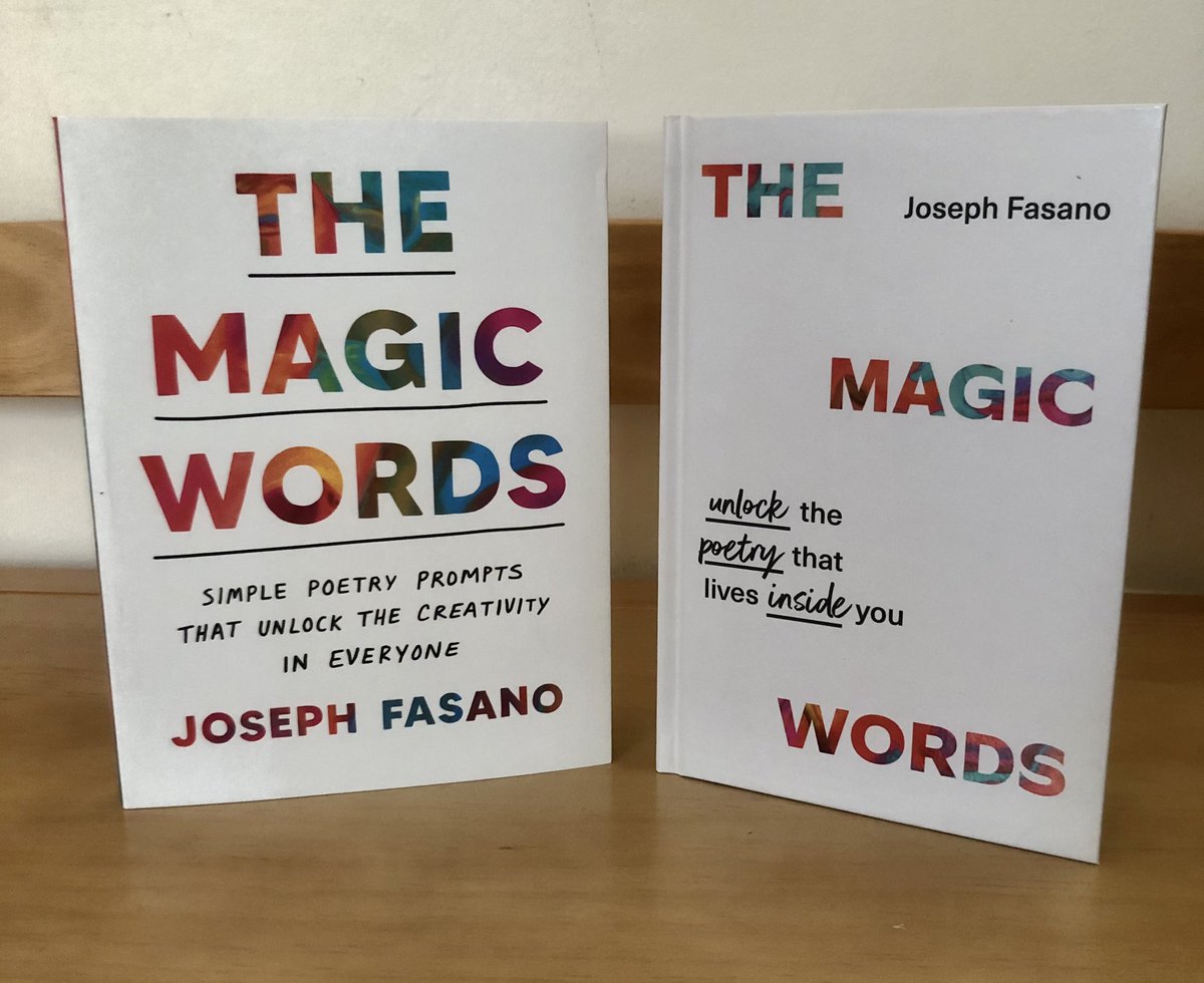 I'm *giving away* the last of my signed copies of The Magic Words (US and UK editions). To enter the drawing, just share this post or @ someone who might enjoy a book that helps unlock creativity. ❤️
