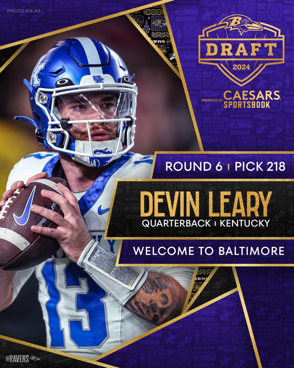 Welcome to the Charm City, @DevinLeary1❗