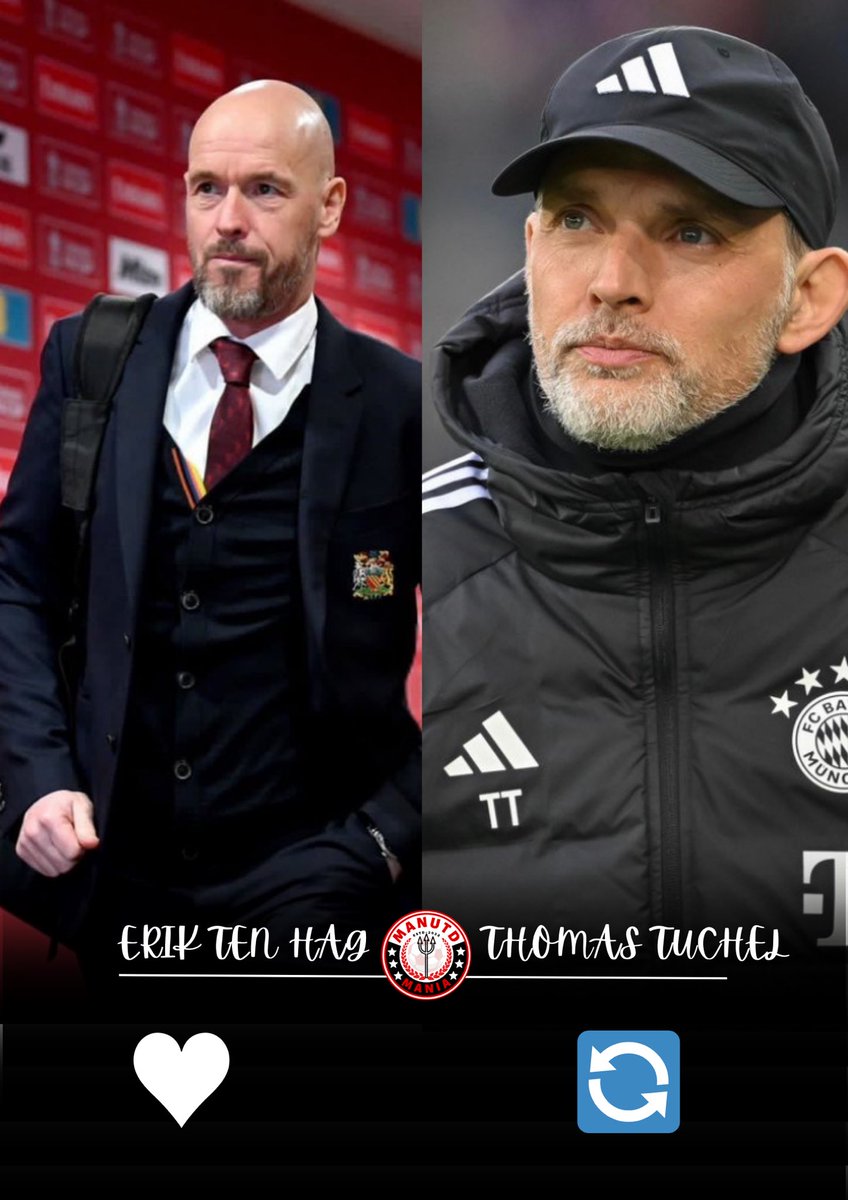 Seen people saying they’d take Thomas Tuchel over Erik ten Hag.. Where do you stand? 🤔 #MUFC 🇾🇪