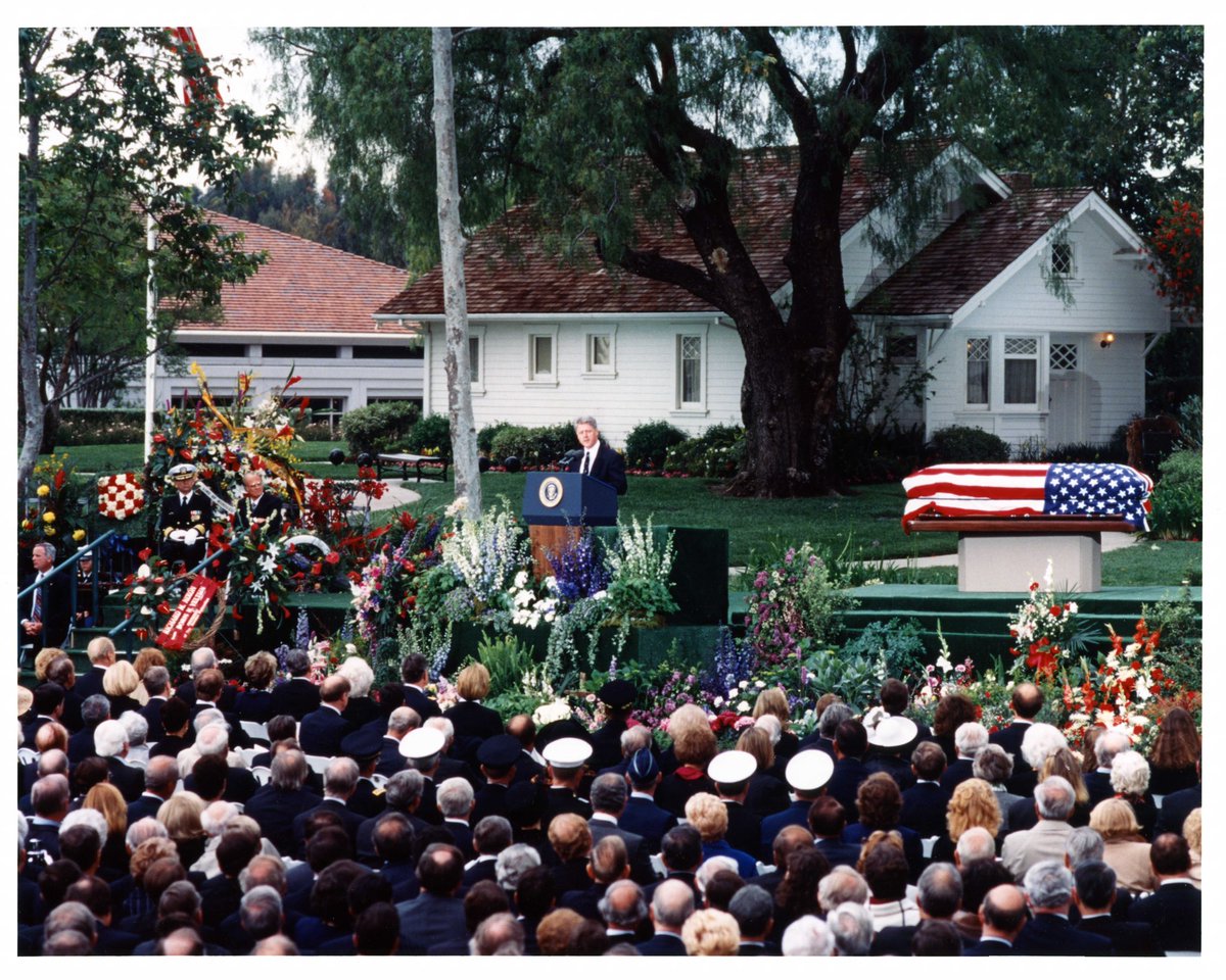 Today marks the 30th anniversary of President Nixon’s state funeral at the Richard Nixon Library and Birthplace in Yorba Linda, California. Five U.S. Presidents and First Ladies attended with eulogies by Senator Bob Dole, Governor Pete Wilson, Dr. Henry Kissinger and President…