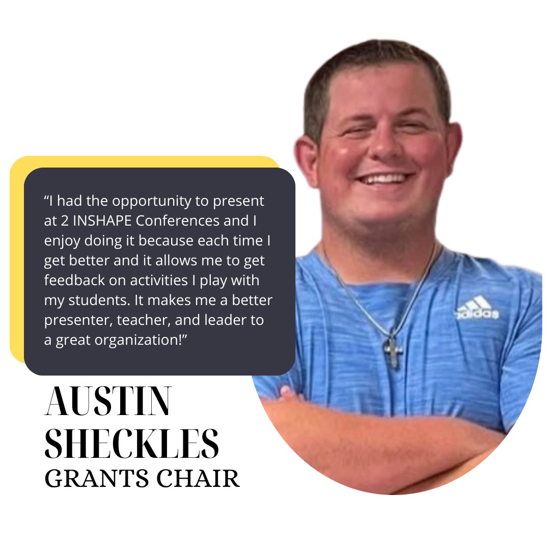 Why present at #TeamINSHAPE24 conference? INSHAPE Grants Chair @awesome_A_PE shares how he’s grown professionally through presenting.

Ready to submit a #HealthEd #PhysEd or #AdaptedPE session idea? 

➡️ bit.ly/INSHAPE2024
Deadline May 31- don’t delay!