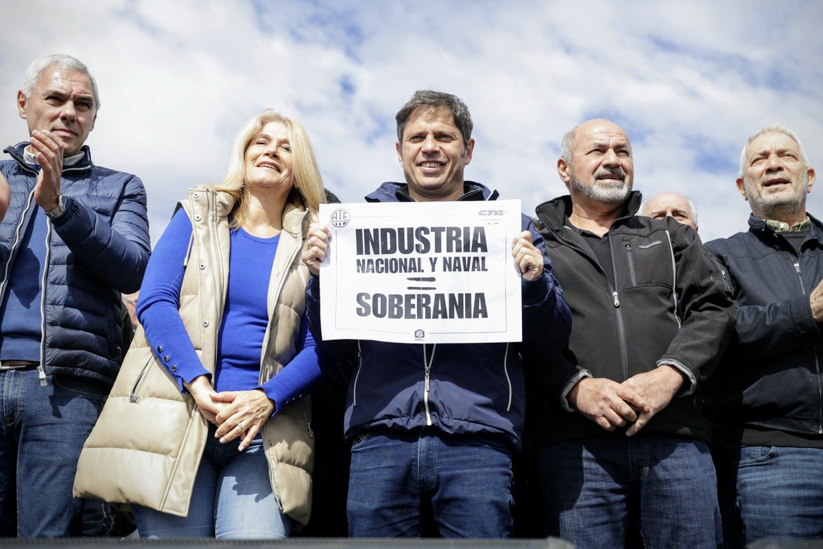 Tenemos que convertir al Canal Magdalena en nuestra bandera y en una victoria de la provincia de Buenos Aires. No solo significa más producción y trabajo, representa nuestra soberanía nacional 🇦🇷