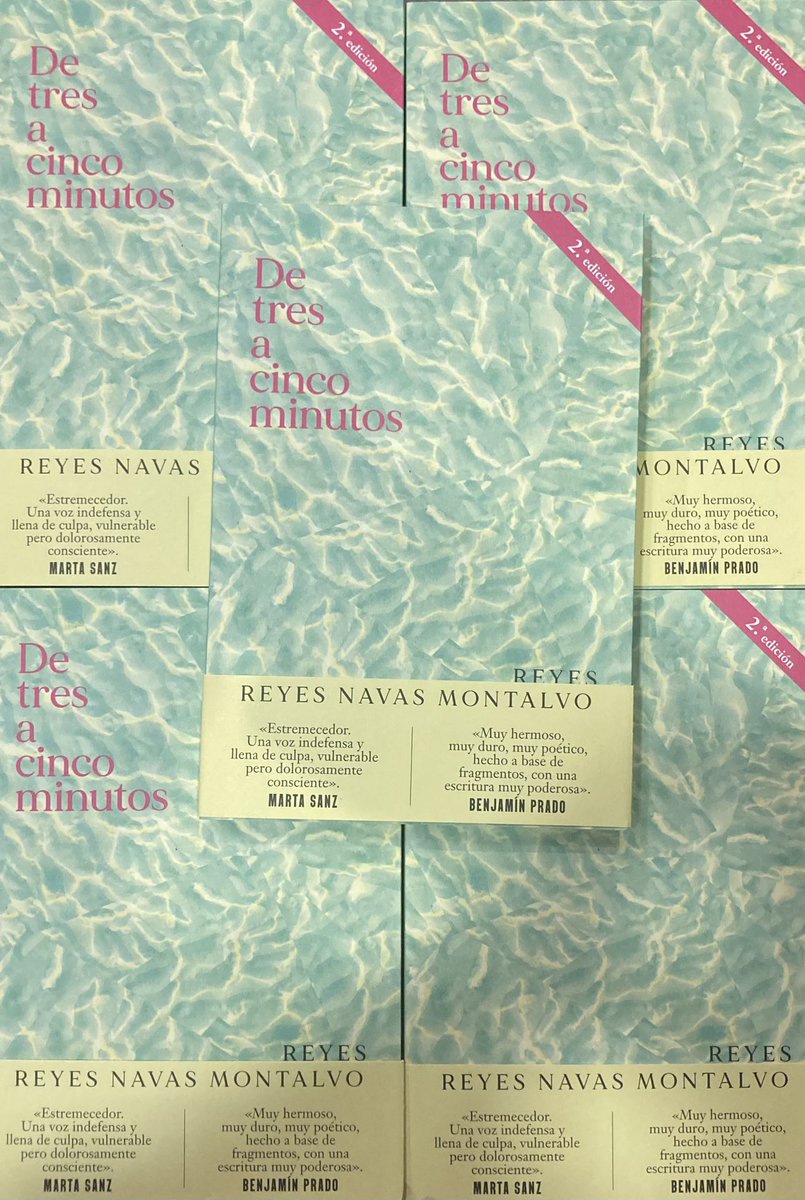 Reyes Navas presenta ‘De tres a cinco minutos’ en conversación con Sonia López Baena.