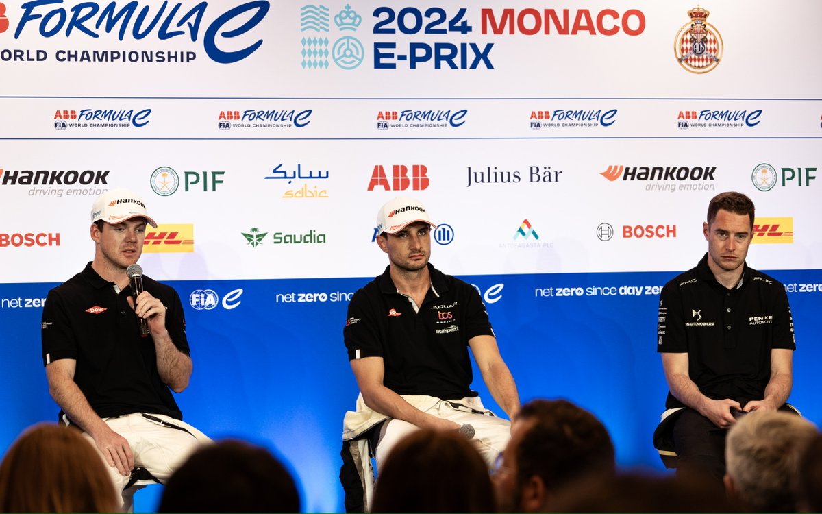 ACM_Media's tweet photo. Post-race press conference 🎤📹

--

Conférence de presse d'après course 🎤📹

#MonacoEPrix #MonacoCircuit #ABBFormulaE 
©️ ACM / M. Le Juste https://t.co/zTtTTouAdI