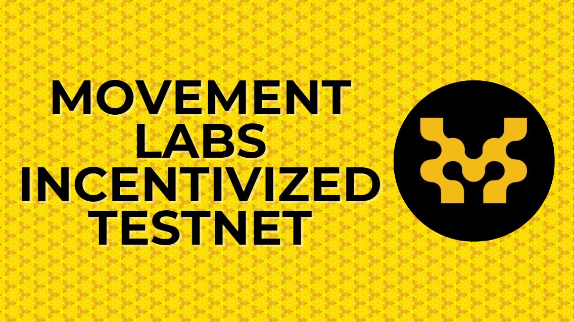 MOVEMENT INCENTIVIZED TESTNET

Movement Network is based on the same smart contract language as Aptos and Sui:

• $APT distributed >$1k for a single FREE Testnet NFT.
• $SUI whitelisted all Discord users for their tokensale.

Check out what it's all about 🧵👇