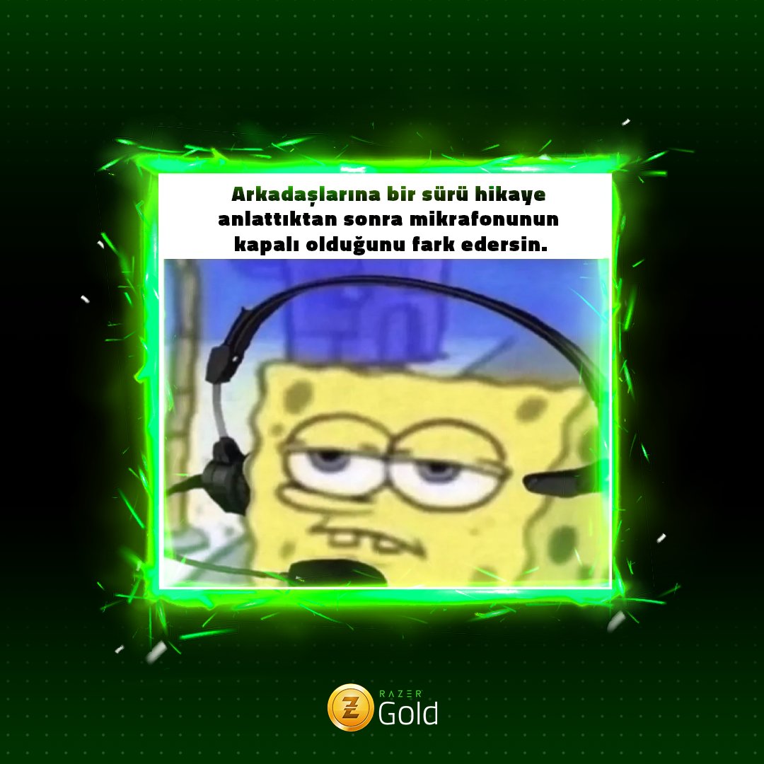 O mikrofon kapalıyken ne infolar verildi, ne sözler söylendi fakat, her şey için çok geç artık. 👾

#gamingmemes #memes #caps #gamerlife