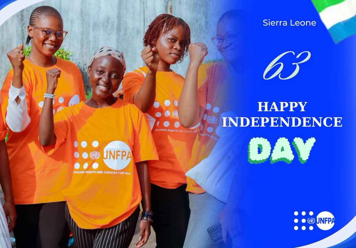 Happy Independence Day to all Sierra Leoneans.