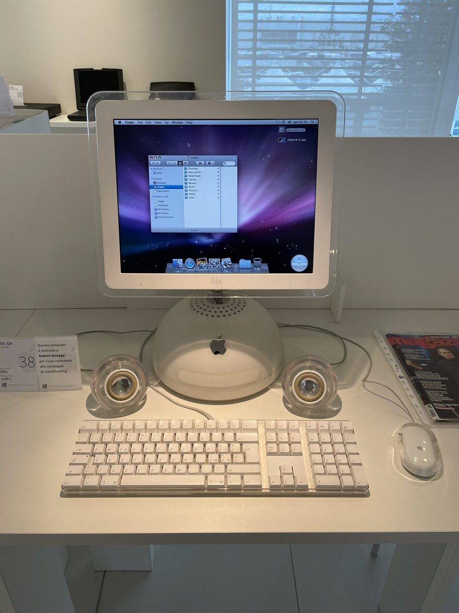 marcodegra's tweet photo. A one-of-a-kind museum .
Thanks to @aaamuseum for this experience! 🤓
#Apple #Macintosh https://t.co/nWyNO2bf93