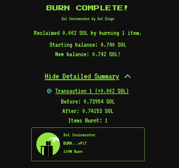 burn68inc's tweet photo. We have BURNED the 10% DEV Wallet!

$BURN

https://t.co/75E0TFOjeH https://t.co/zY4DzMK68W