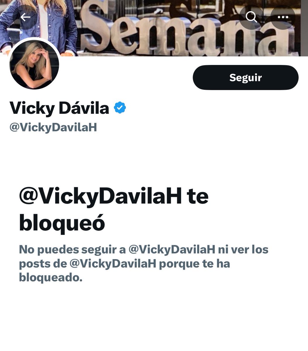 Hice estos apuntes a Vicky Dávila y me bloqueó 🤓