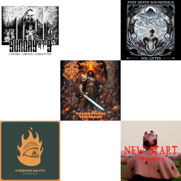 Eat This Rock (@truerockradio) on Twitter photo Eat This Rock : 5 New Songs You Should Listen Today 27/4/2024 eatthismetal.blogspot.com/2024/04/5-new-…
#NowPlaying
Heroes Of The Gauntlet
<a href="/DJAmazonica/">⚡️𝐀𝖒𝖆𝖟𝖔𝖓𝖎𝖈𝖆⚡️</a>
Darià Artiola
<a href="/postdeathsound2/">postdeathsoundtrack</a>
Sunday at 9
#Spotify #Playlist #GrooveMetal #IndieRock #HeavyMetal #IndieRock #PowerMetal #follow #retweet Eat This Rock : 5 New Songs You Should Listen Today 27/4/2024 eatthismetal.blogspot.com/2024/04/5-new-…
#NowPlaying
Heroes Of The Gauntlet
<a href="/DJAmazonica/">⚡️𝐀𝖒𝖆𝖟𝖔𝖓𝖎𝖈𝖆⚡️</a>
Darià Artiola
<a href="/postdeathsound2/">postdeathsoundtrack</a>
Sunday at 9
#Spotify #Playlist #GrooveMetal #IndieRock #HeavyMetal #IndieRock #PowerMetal #follow #retweet