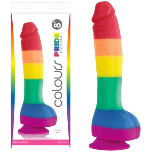 I just received Colours Pride Edition 8 in. Dildo by Pinkfoxxx from Anonymous via Throne. Thank you! throne.com/maithai #Wishlist #Throne