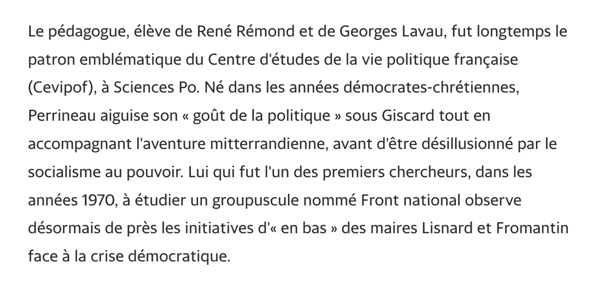 Dans @LePoint @Jeromecordelier ... Quand @pascalperrinea1 Prix du livre politique 2024 (Bravo!) observe 'les initiatives des maires Lisnard et Fromantin face à la crise démocratique'