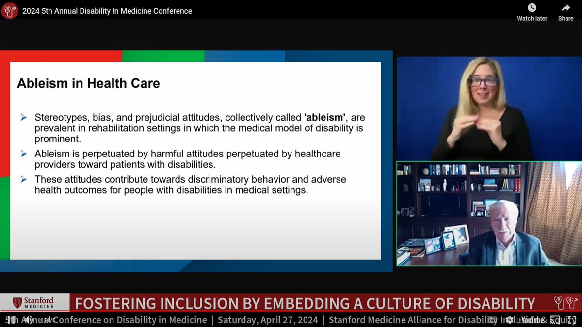 @StanfordMedADIE Great presentation. Thanks to you and #DocswithDisabilities for hosting this virtual conference to make it accessible to all regardless of their disability. #DisabilityMedicalTwitter #inclusion