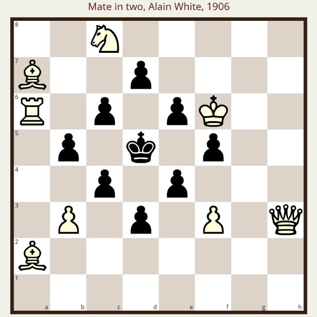 LearningChess's tweet image. 🏰FORTRESS🏰 Mate in two. White to move. If you know the solution, write it to us or just like the puzzle. Enjoy!
#Chess #Ajedrez #Xadrez #Schach #Catur #Schaken #شطرنج #チェス #Échecs #Шахматы #Scacchi #Sjakk