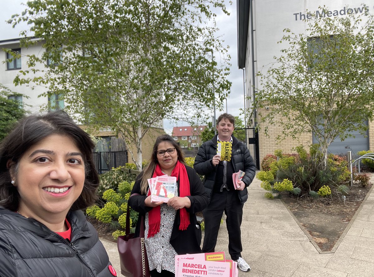 Out in Cranford today for Mayoral and GLA elections talking to residents about why we need a Labour Mayor. A lot of support for @SadiqKhan’s plans to invest in our young people, our communities and our public transport. For a fairer, greener London, vote #Labour on Thursday. 🎈…